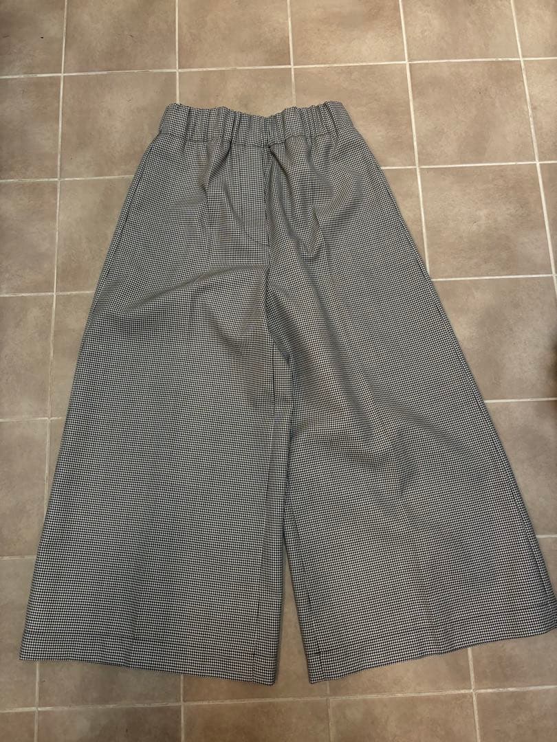 ロエベ 新品未使用　2022 千鳥格子パンツ