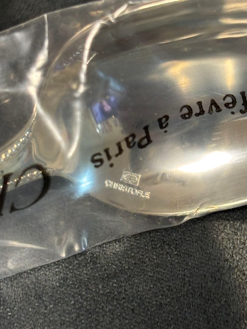 クリストフル　シルバーコーティング　パール　コーヒースプーン 6本セット