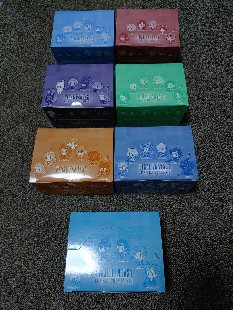 ファイナルファンタジー トレーディングラバーストラップ 未開封セット