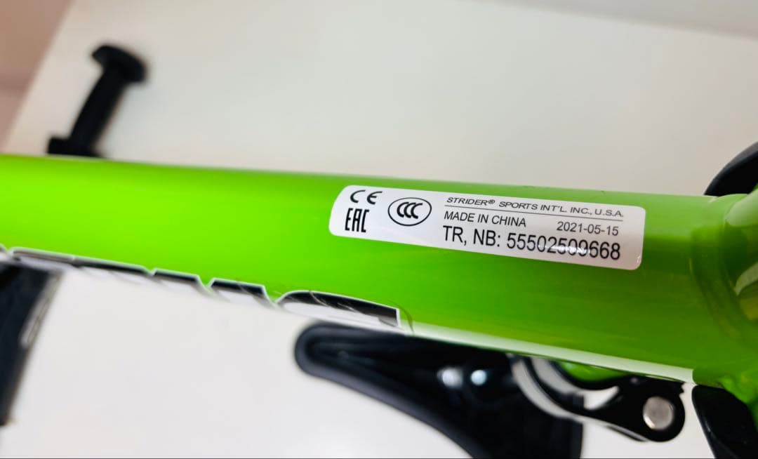 ストライダー 12 スポーツ グリーン THREE WEATHER プロテクター