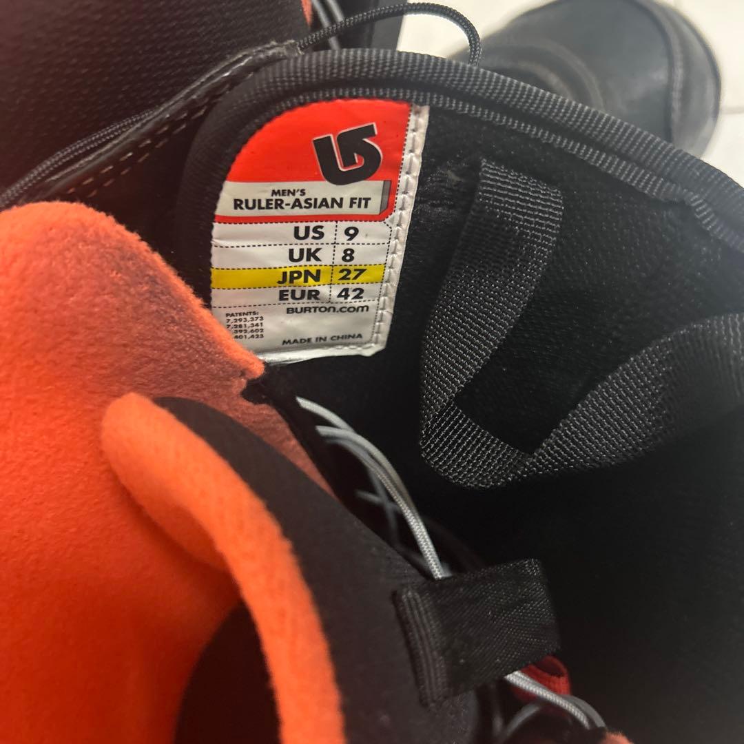 Burton Ruler Asian Fit スノーボードブーツ 27cm