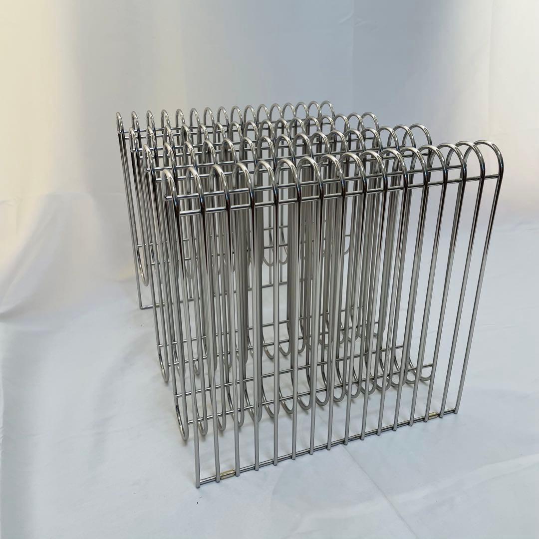 AYTM Curva マガジンラック シルバー