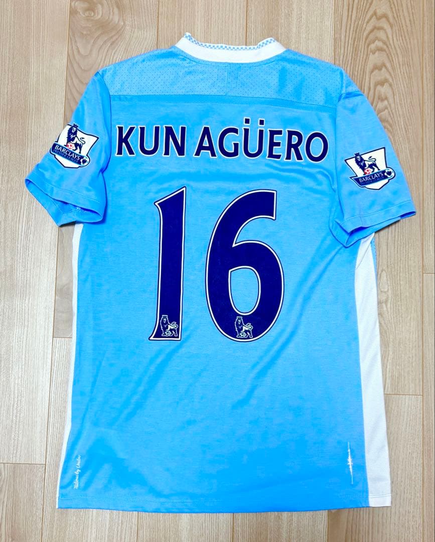 【正規品】マンチェスターシティ2011/12アグエロ ホーム