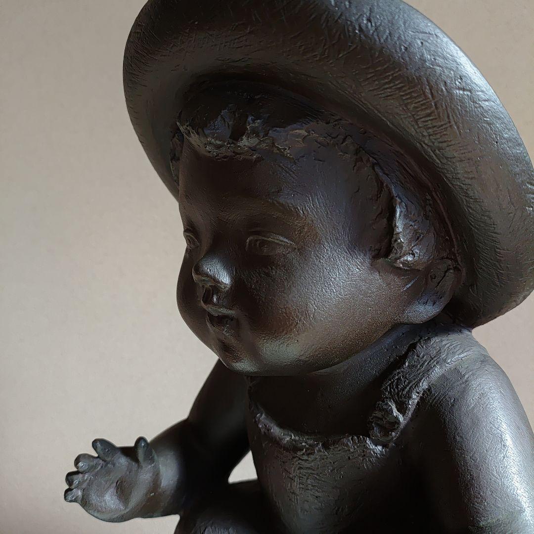 玉野勢三　「水辺」AP版　高さ34cm 重さ12kg 　ブロンズ製