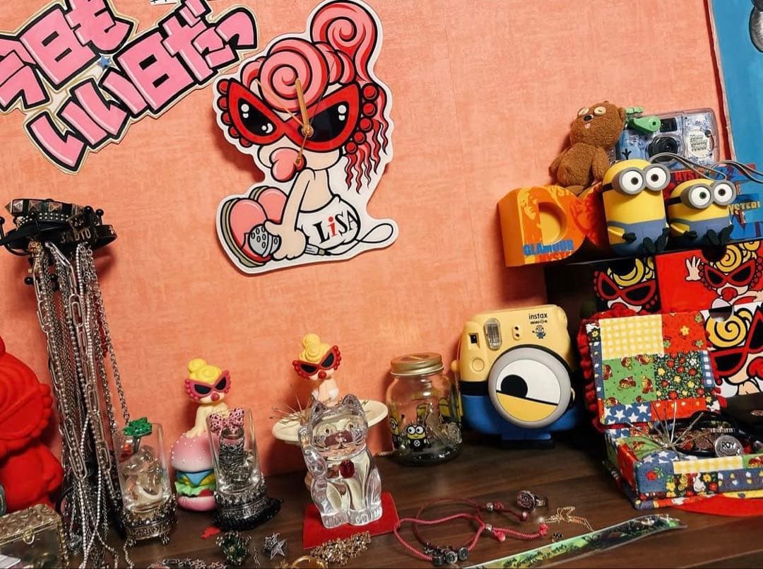 LiSAMiNI 壁掛け時計