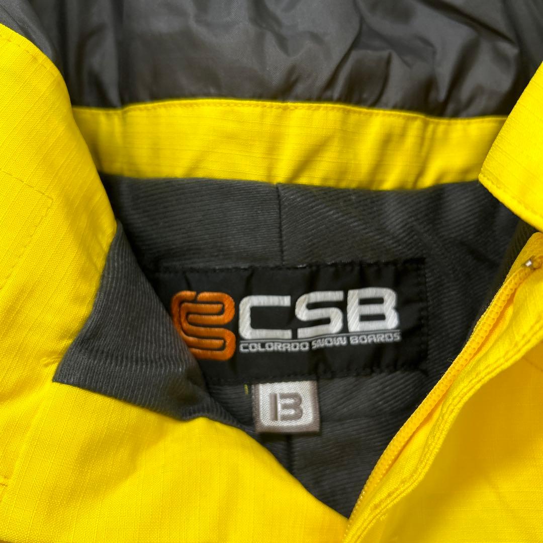 ロキシー　スノボウェア　スノーボードウェア　スキーウェア　M ボタニカル　黄色