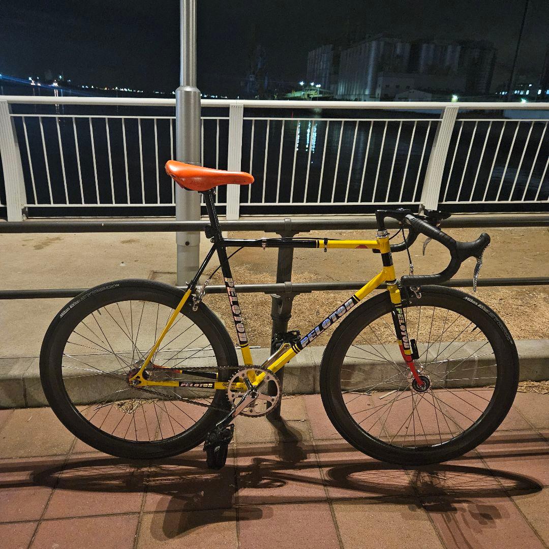 peloton プロトン　ピスト　競輪　シングル　固定　フレームセット