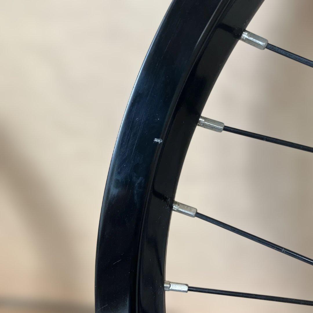 BMX用16inchホイール　完組前後セット