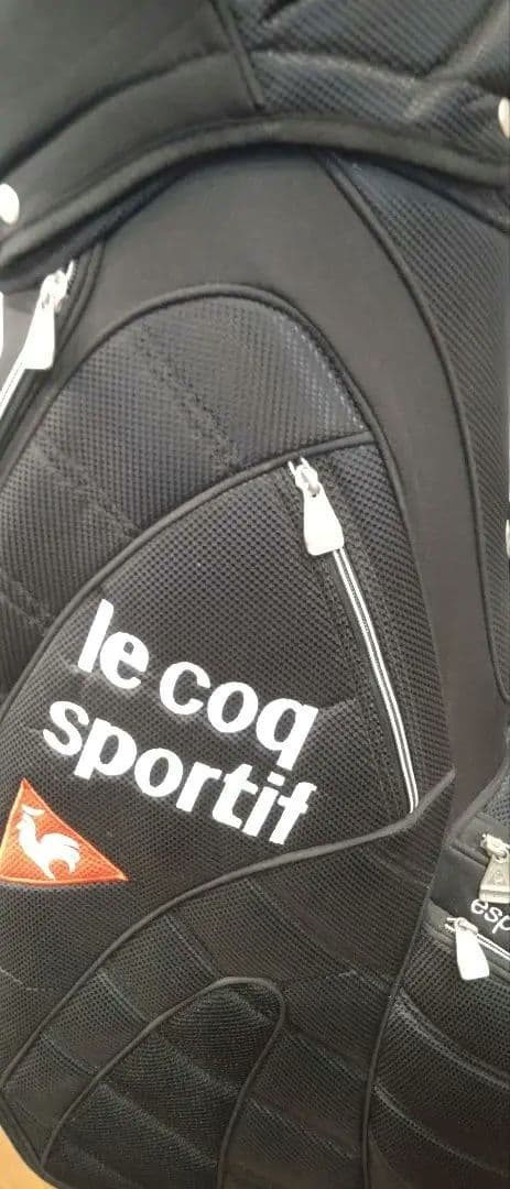 le coq sportif キャディバッグ 黒