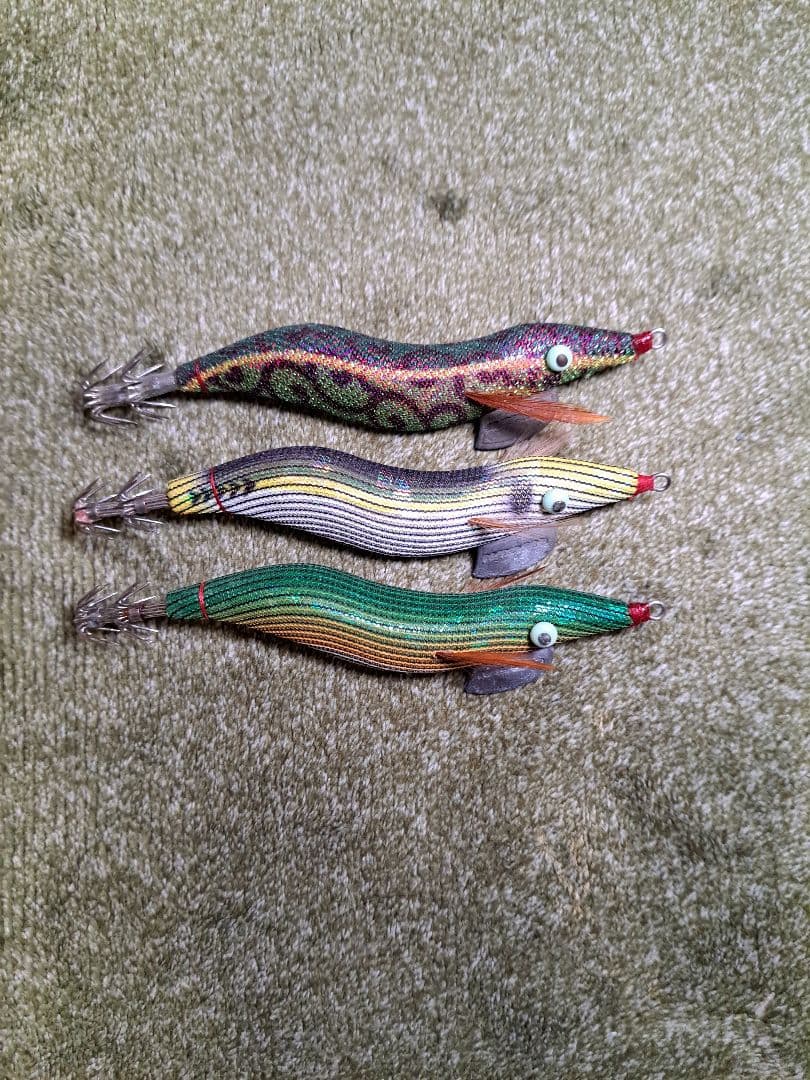 廃盤　餌木猿3号　3本セット