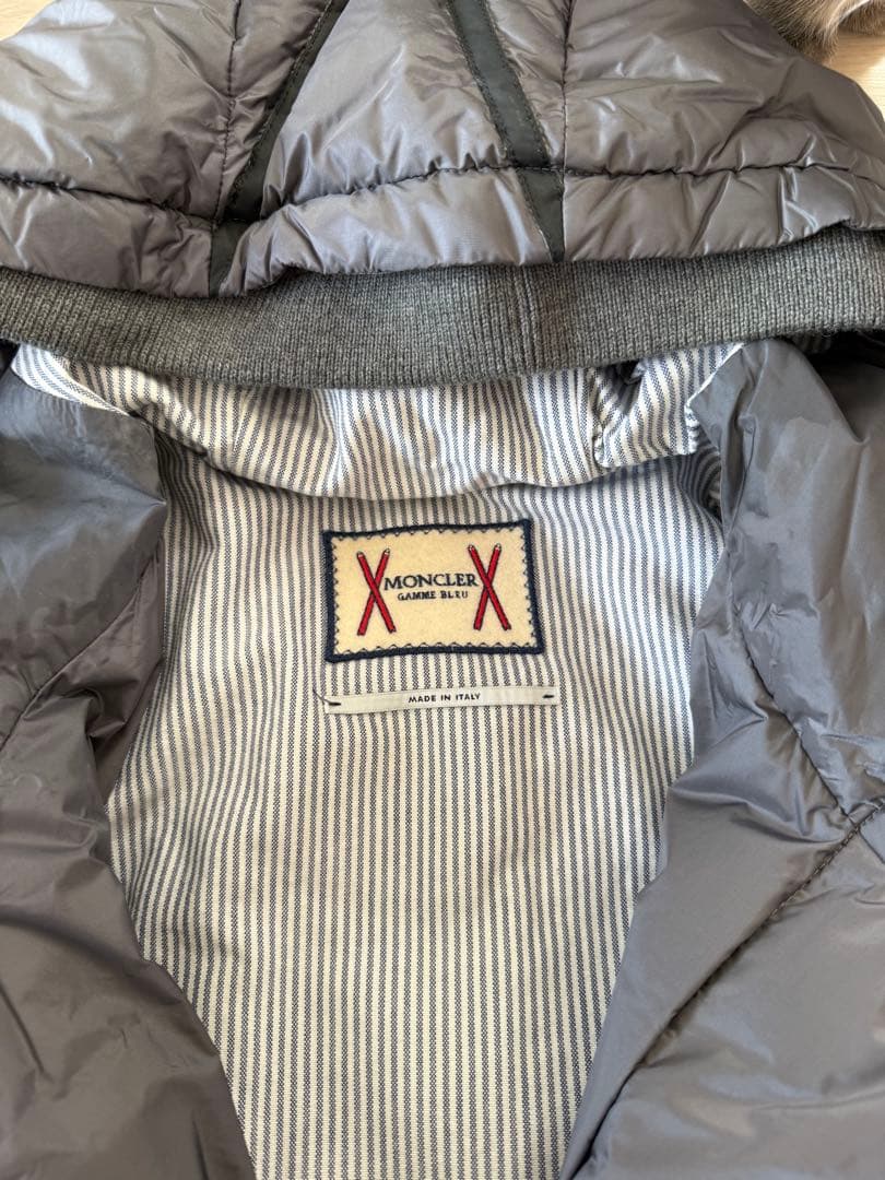 ※ LVMH homme※モンクレール ガム・ブルー ロングダウンコート