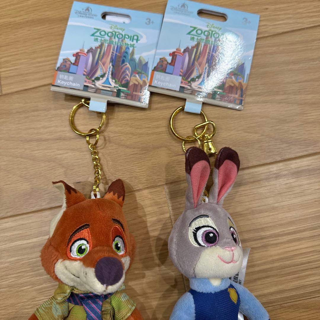 上海ディズニー　ズートピア　ニックとジュディ