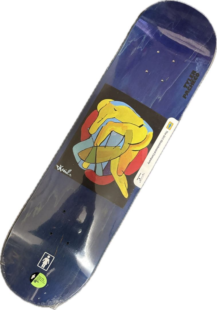 ガールスケートボードデッキ　8.0