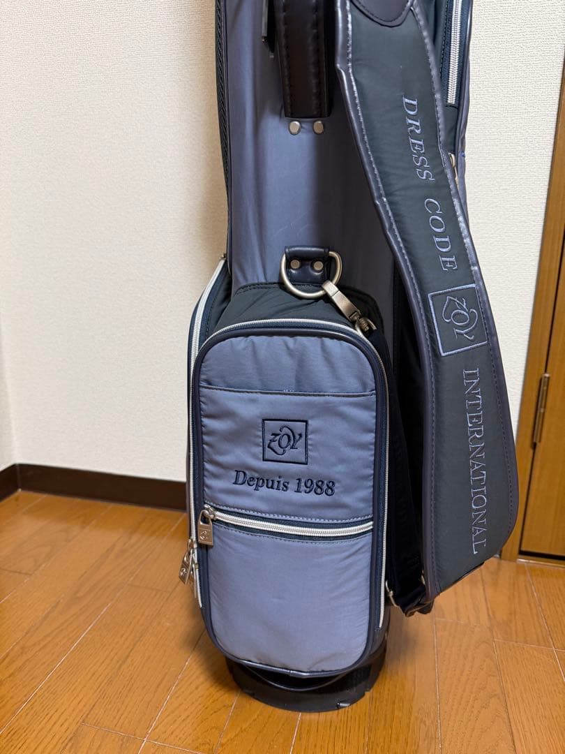 ZOY 9.5型 軽量　ゴルフ　キャディバッグ　メンズ　レディース　男女共用