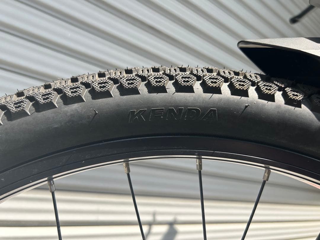 BWXマウンテンバイク 26インチ　ガンメタリック＆オレンジ