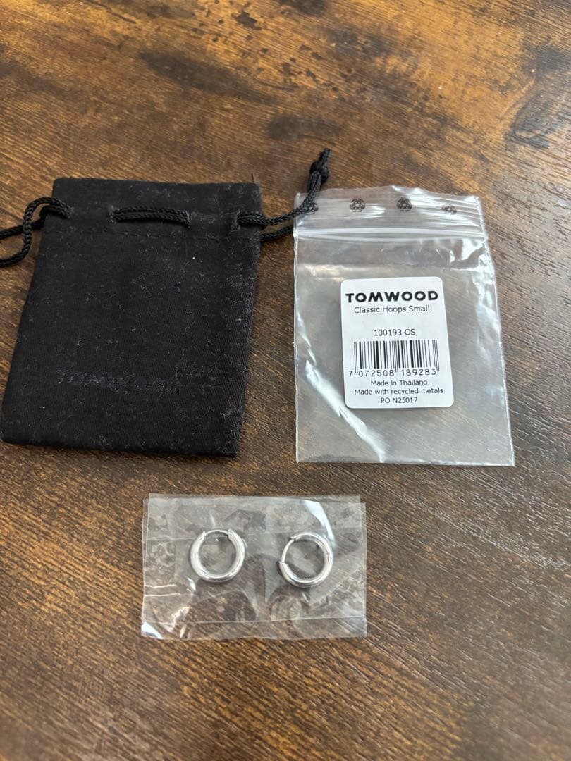 TOMWOOD トムウッド ピアス Classic Hoop Small フープ