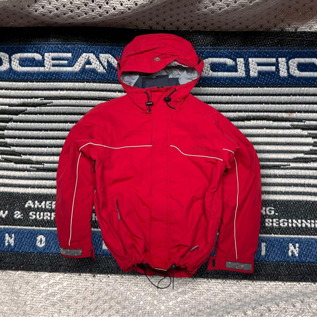 00s oaean pacific 短丈　ドローコード　シェルジャケット　M