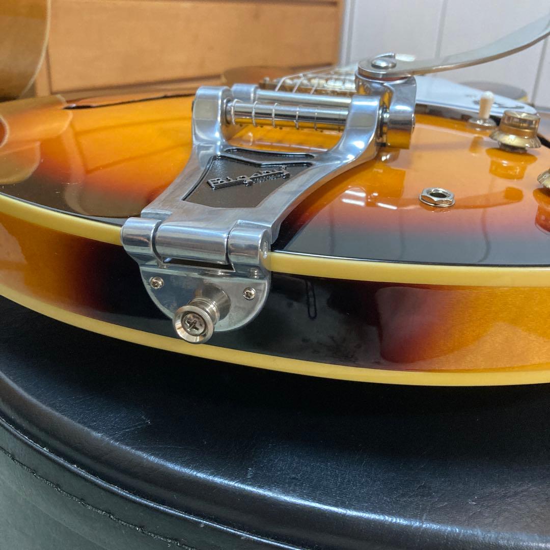 羊*様 Epiphone Casino Bigsby ハードケース付き美品 送料