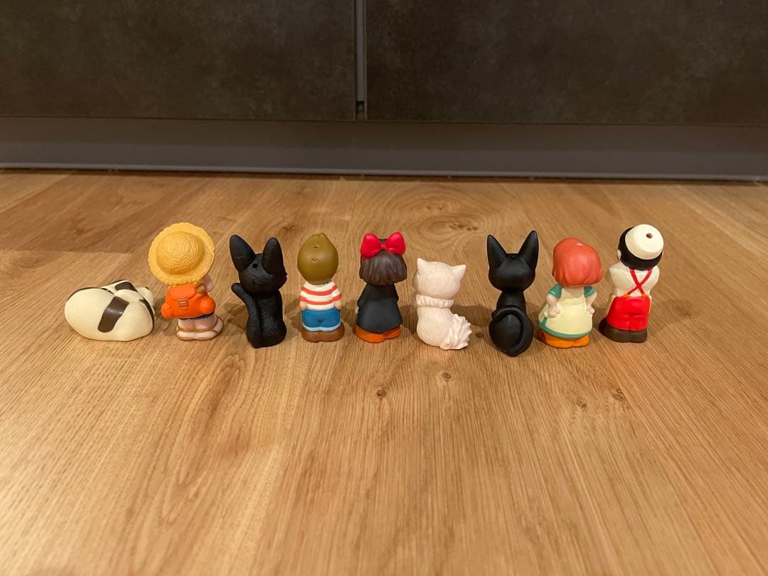 ⭐️美品⭐️魔女の宅急便　リニューアル前指人形　コンプリートセット　ジブリ