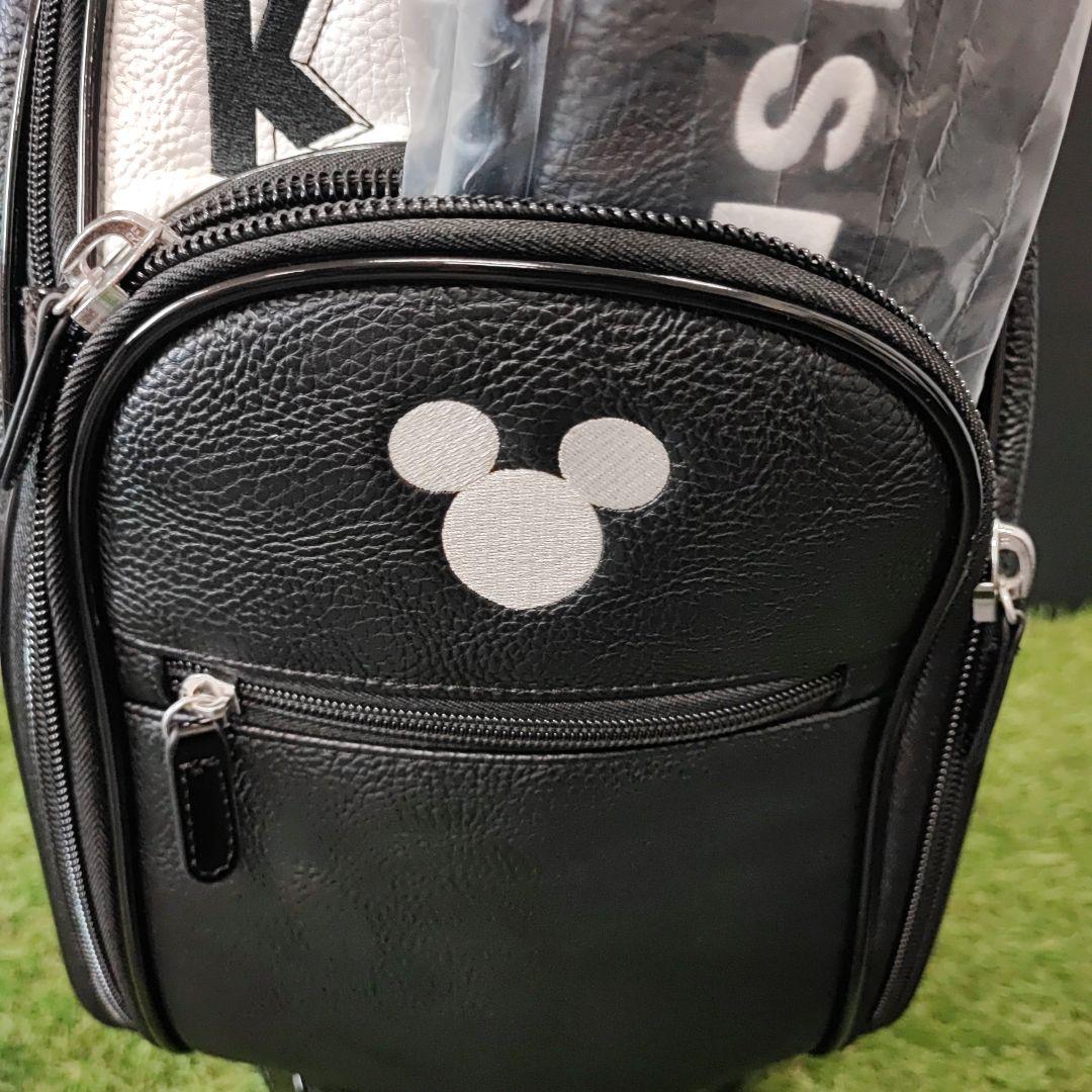 ディズニー MONOCHROME MICKEY キャディバッグ ミッキーマウス