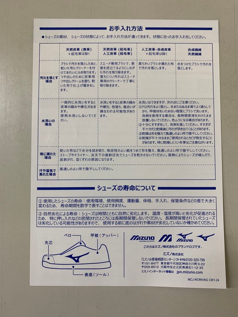MIZUNOオールマイティ LSⅡ51L WIDE BOA F1GA241509