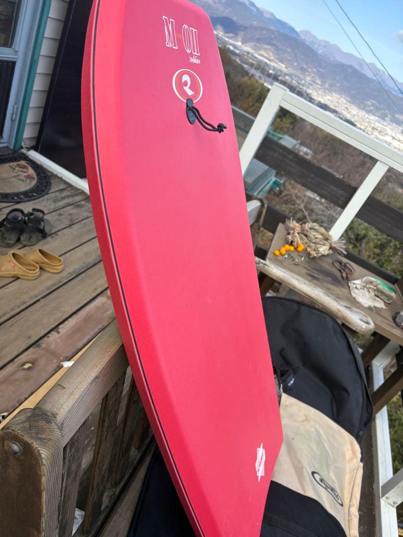 M O II ボディボード 赤