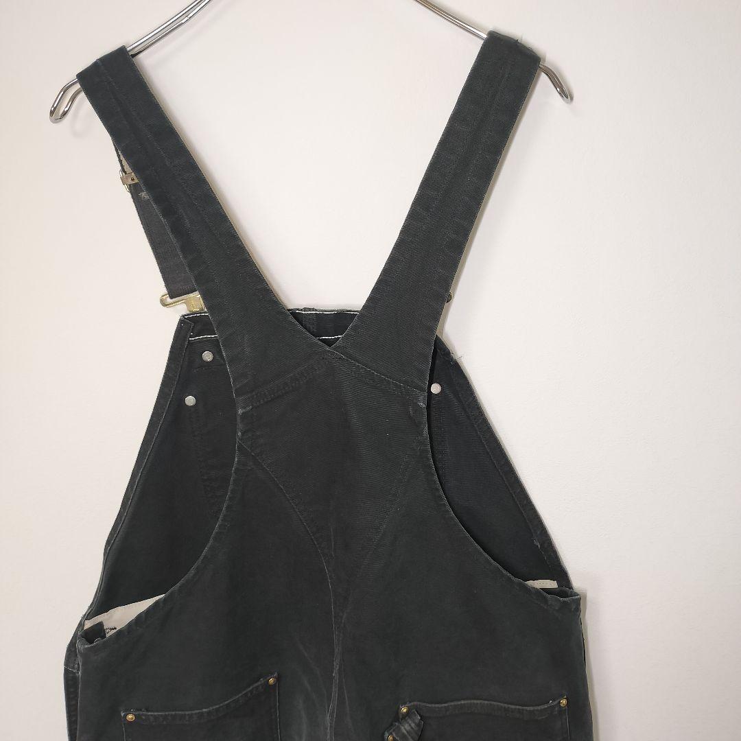 Carhartt カーハート ダック オーバーオール ブラック 黒 アメカジ L