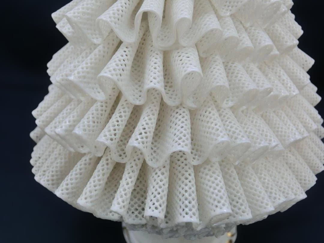 『ジッツェンドルフィン』レース・フィギュリンH.24cm