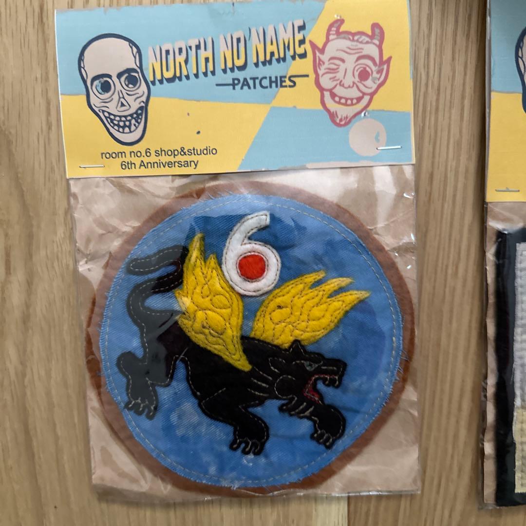 Room No.6 ワッペン ノースノーネーム