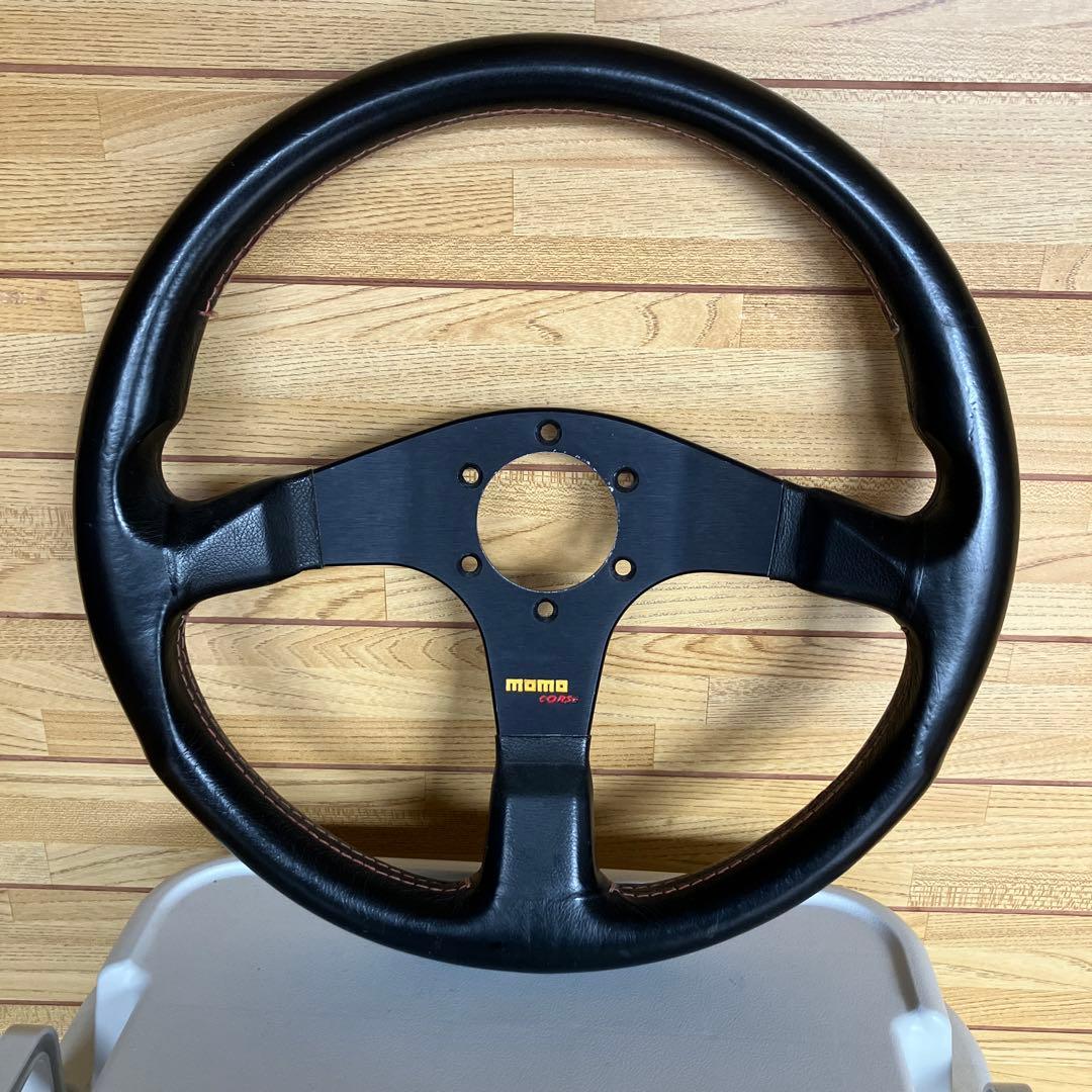 MOMO D35 スポーツステアリング 黒