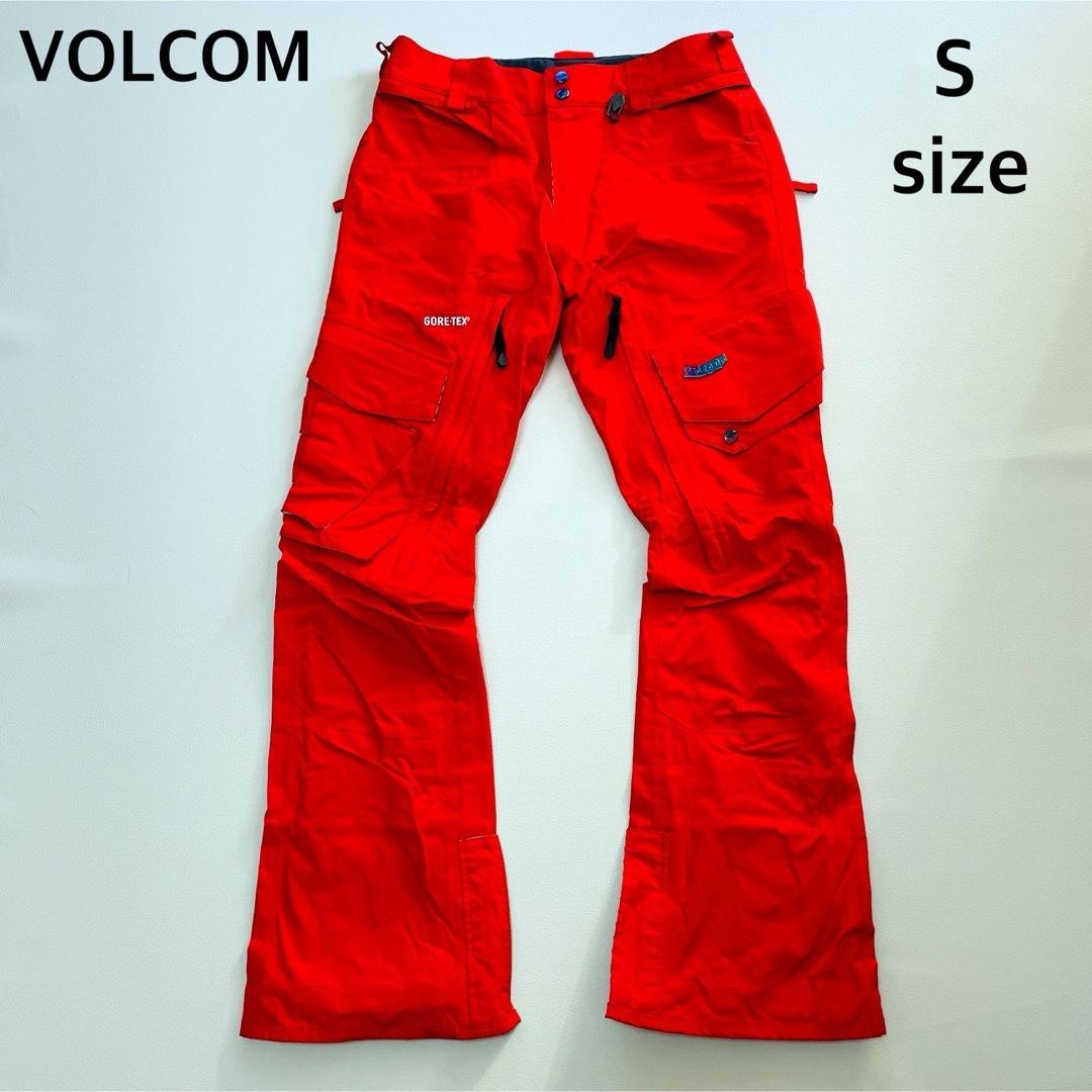 6699 ボルコム　パンツ　ゴアテックス　スノボ　レッド　メンズ　RECCO付