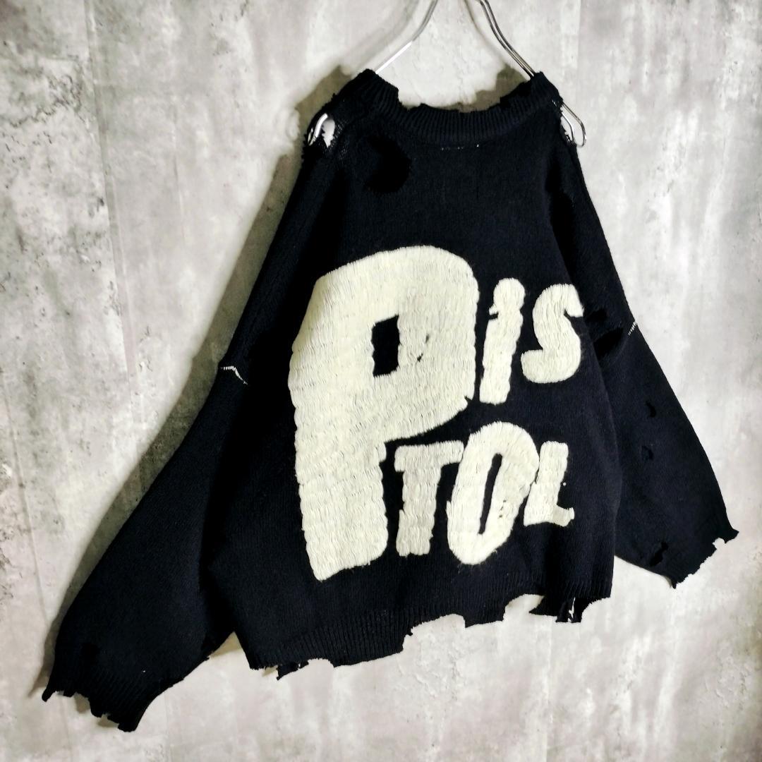 【新品】セントマイケル × セックスピストルズ 22AW ニット ダメージ加工