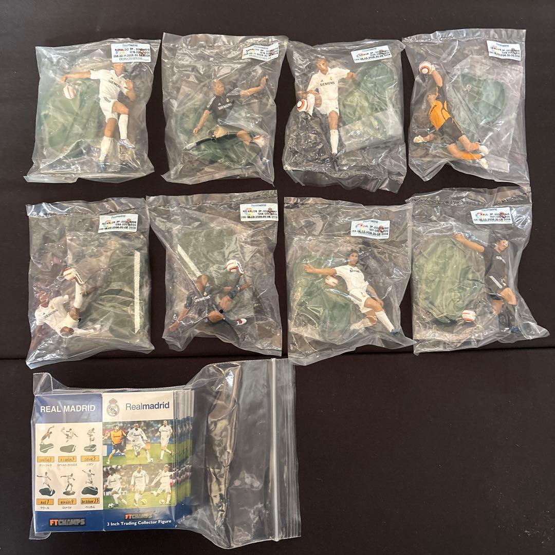 ft champs 3インチ Realmadrid フィギュア 8種セット