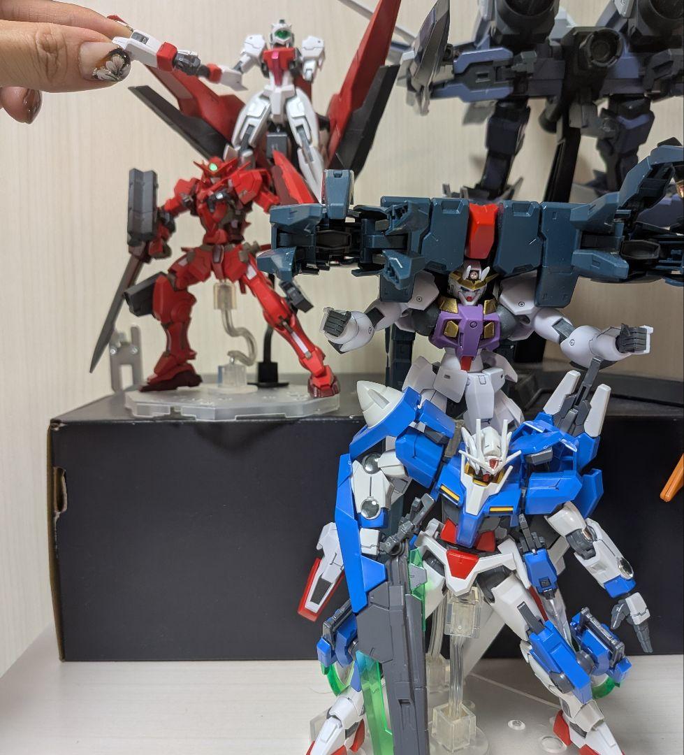 HG ガンプラ ガンダムOO ダブルオー　完成品