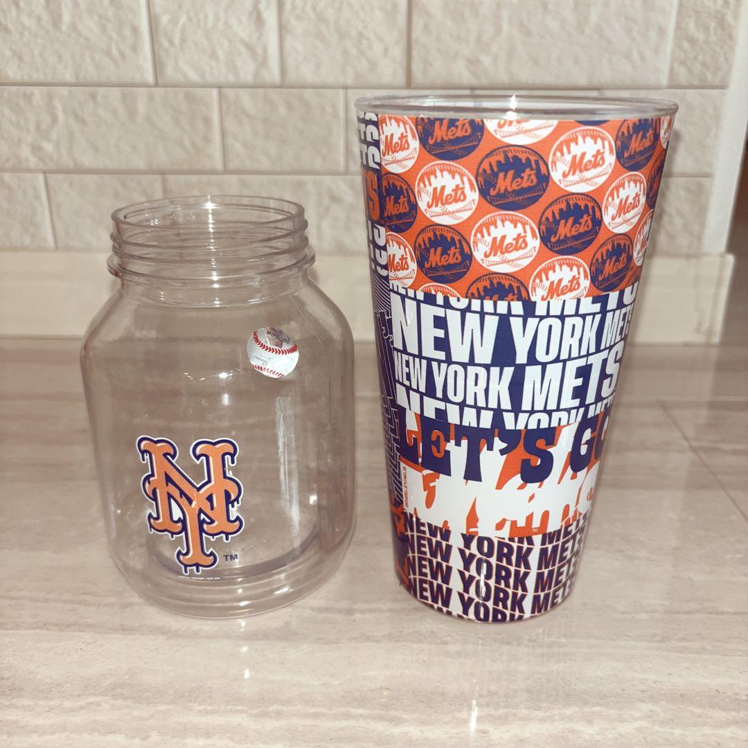 ニューヨーク・メッツ ヤンキース キャップ 日本 非売品 カップ グッズ MLB