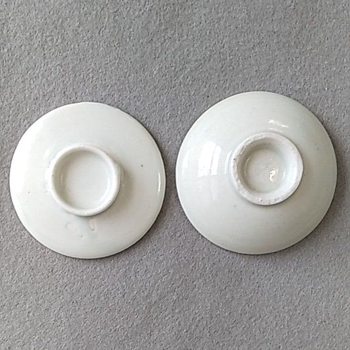 古伊万里白磁皿　２枚　古伊万里皿