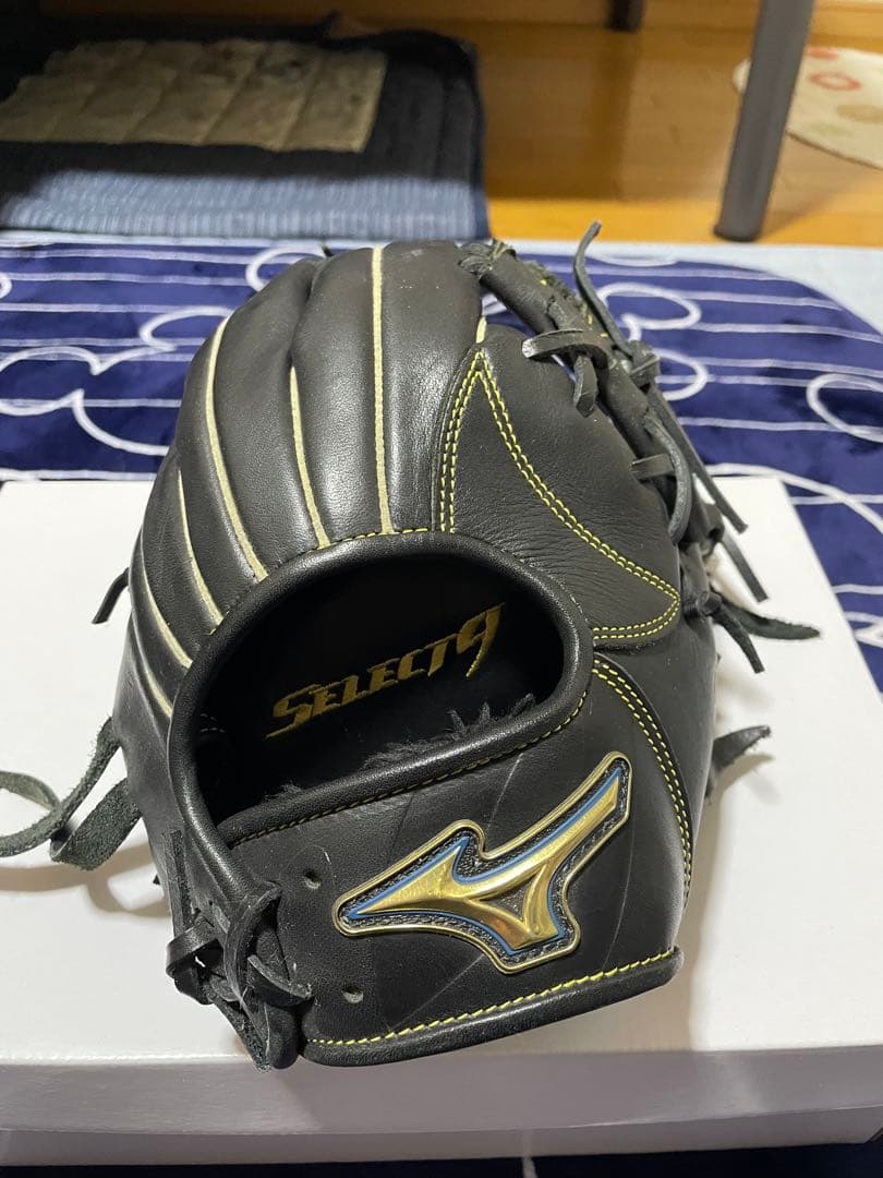 Mizuno セレクト9 軟式グローブ 黒