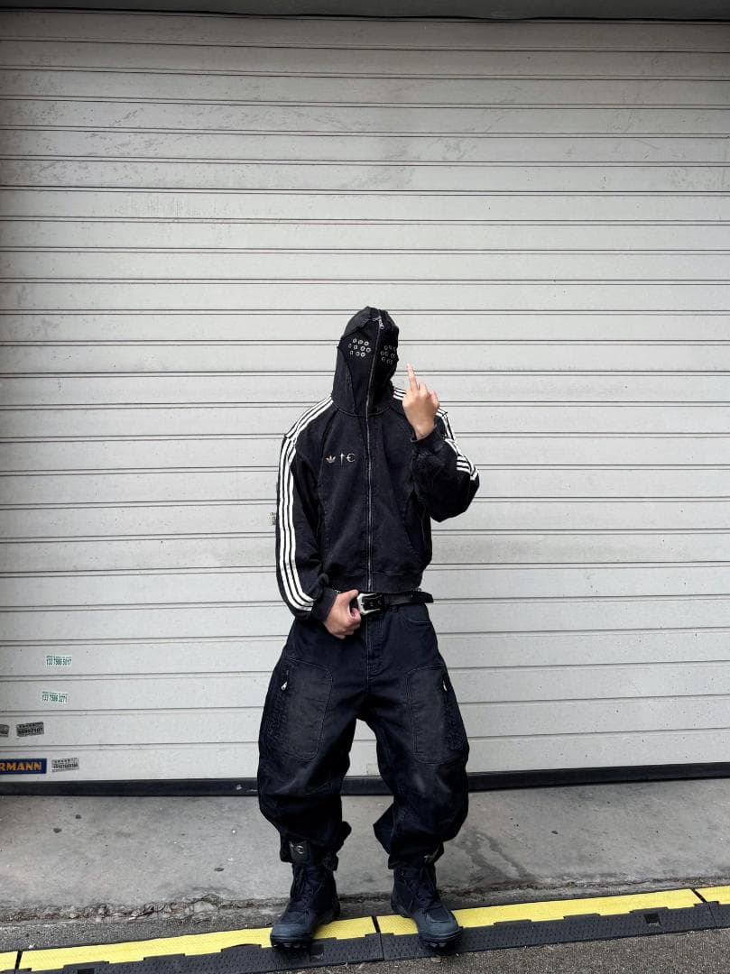 Thugclub adidas パーカー SIZE M