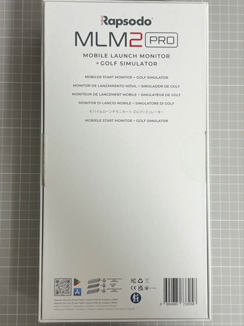 ★ほぼ新品★Rapsodo MLM2 PRO ゴルフ弾道測定器