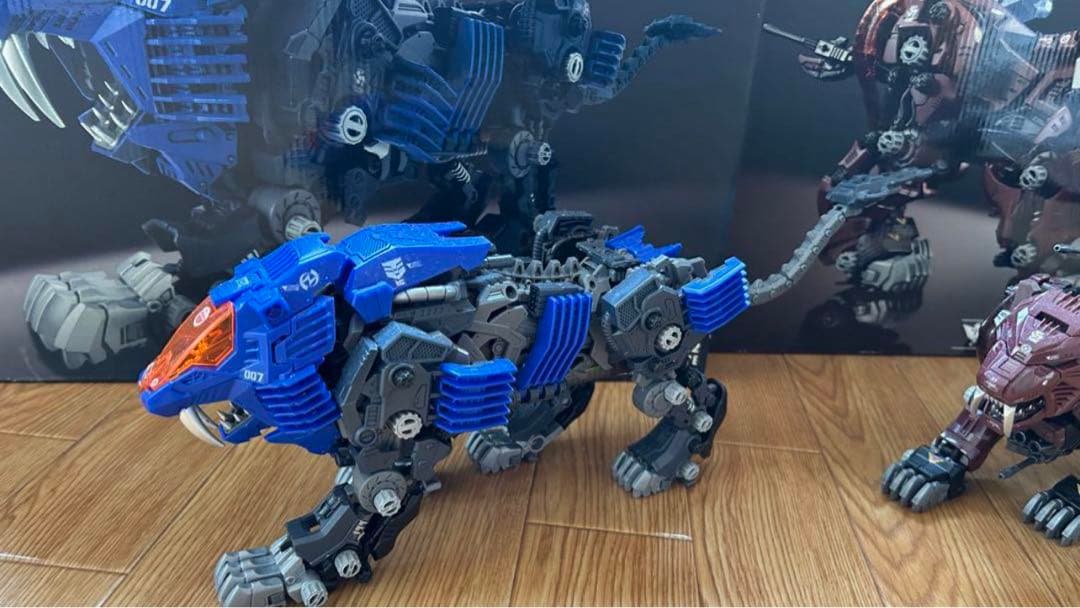 マスターピースゾイド【シールドライガー・セイバータイガー】