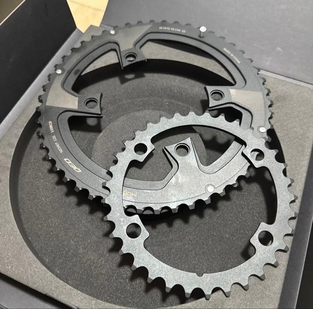 Magene QED スプリットチェーンリングセット　50-34T シマノ