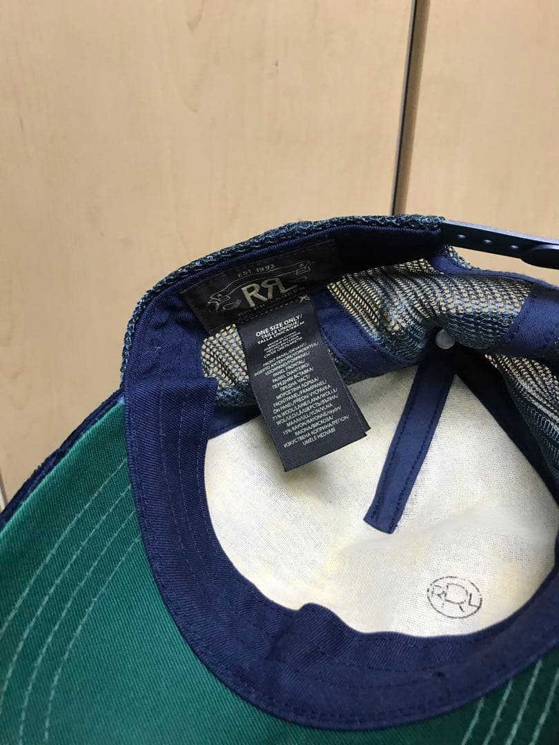 RRL ネイティブメッシュキャップ