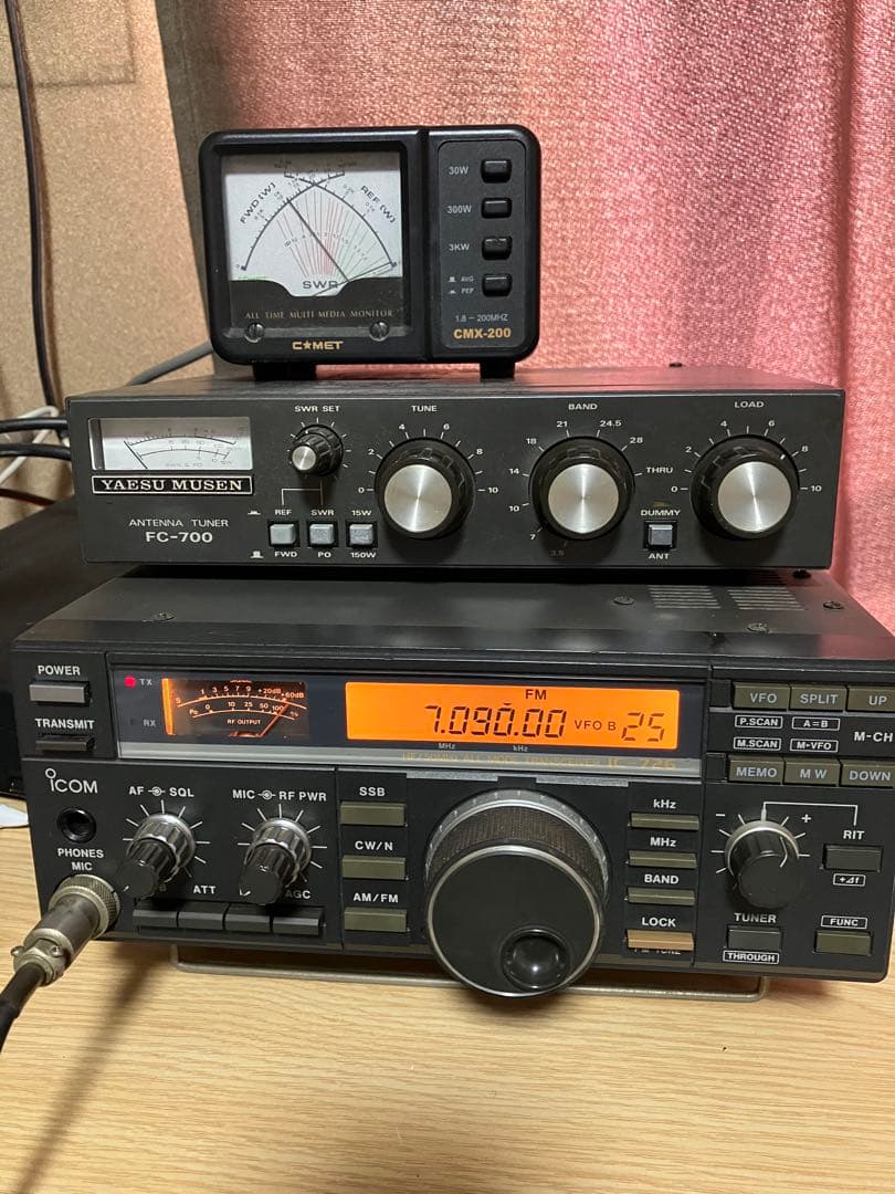 ICOM IC-726 トランシーバー 100w 7MHz拡張（ゼネカバ対応）