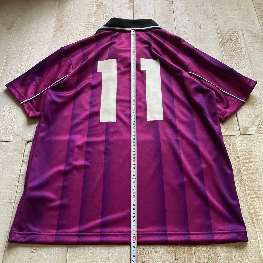 アンブロ 京都パープルサンガ ユニフォーム 11 サイズO-XO vintage