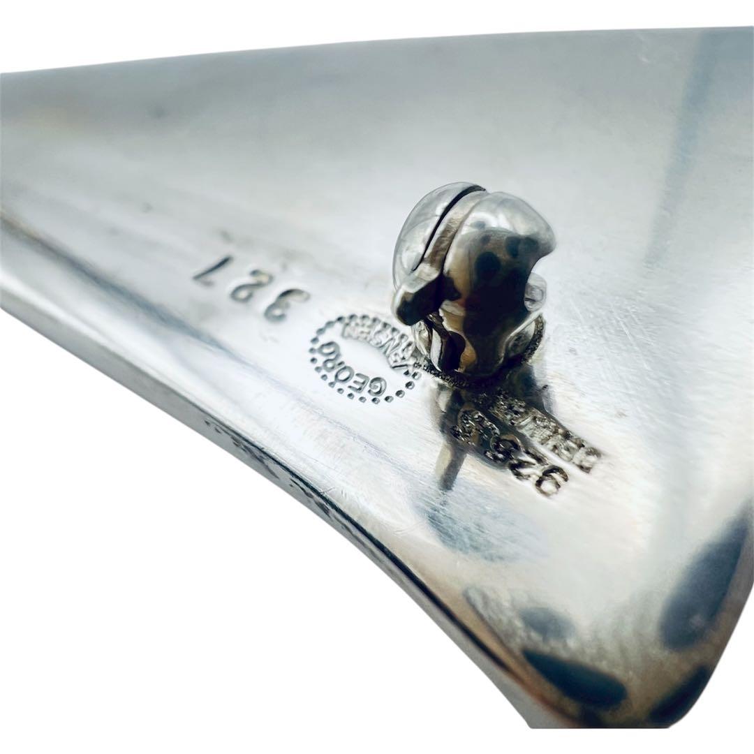 ジョージジェンセン　＃327 ヘニングコペル　シルバー　ピンブローチ