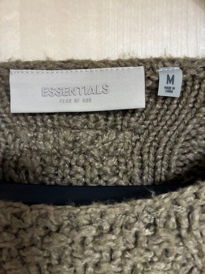 FEAR OF GOD ESSENTIALS ケーブルニット