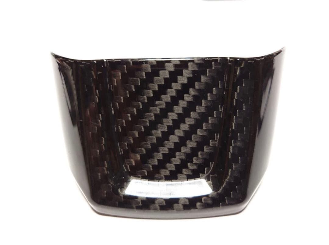 アクシスパーツ ドライカーボン製 ステアリングカバー