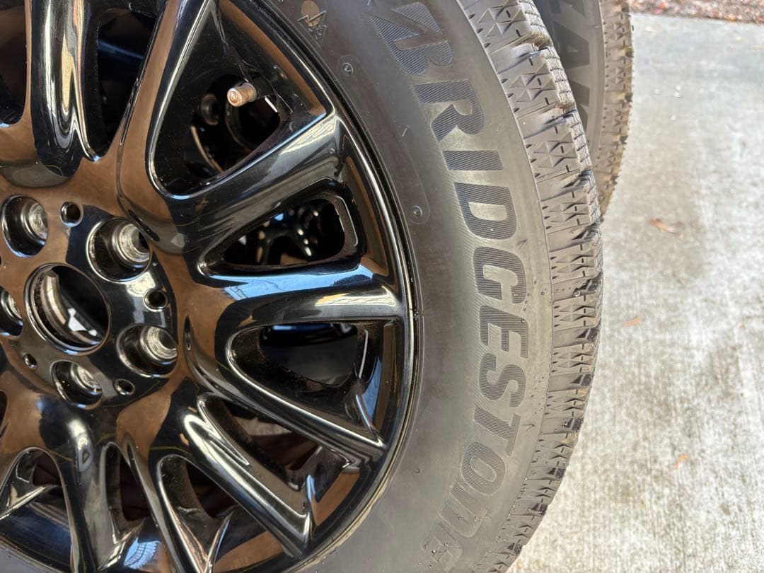 ミニクーパー純正アルミホイールセット 205/55R16 4本スタッドレス付き