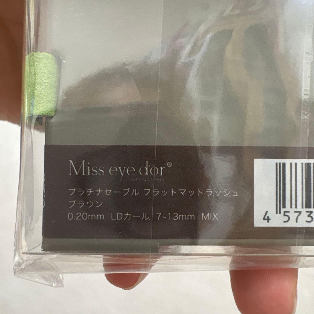 Miss eye dor つけまつ毛 3個セット 0.20 LDカール