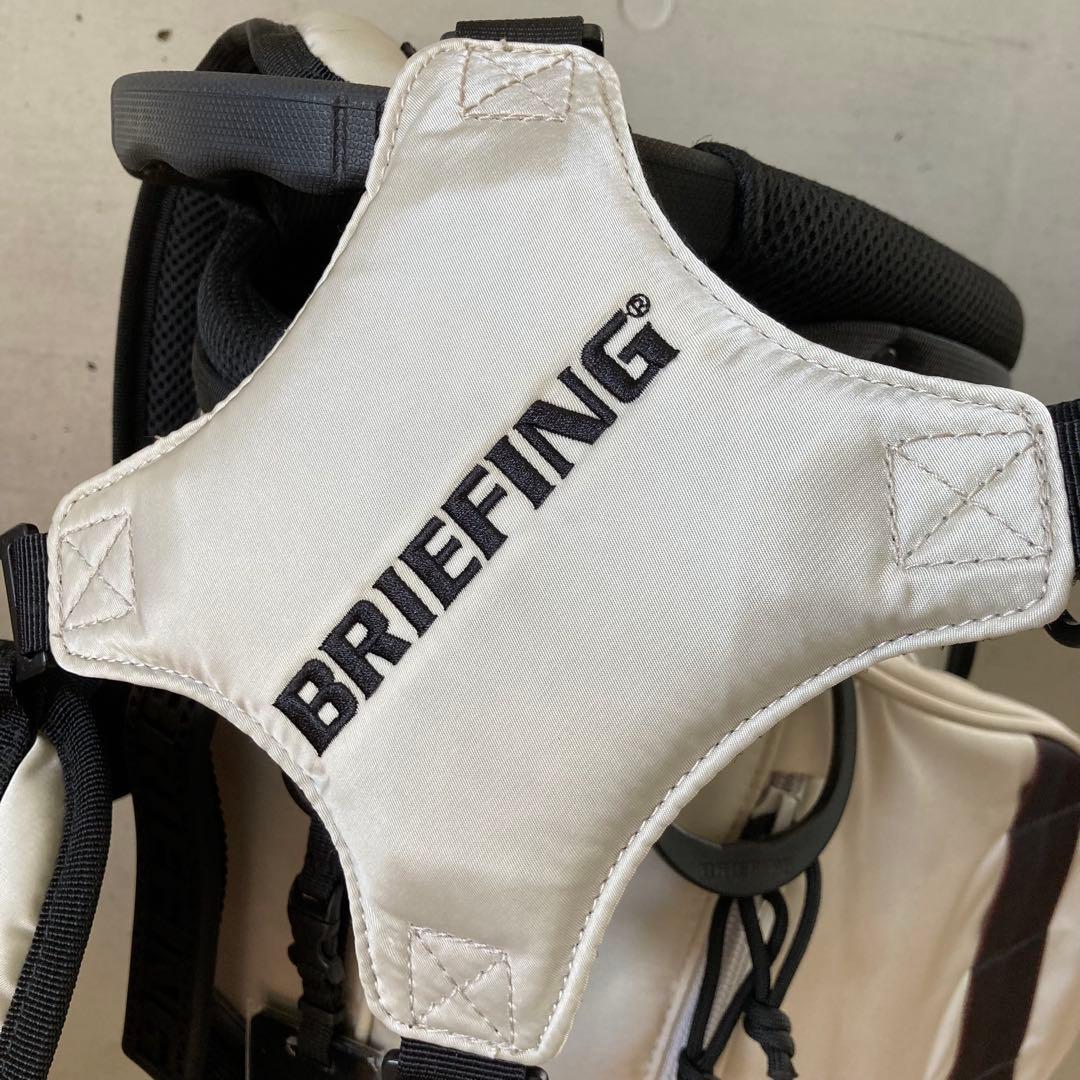 ⛳️極美品 ブリーフィング ゴルフ CR-4 #02 キャディバッグ 薄茶